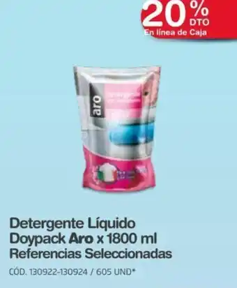 Makro Detergente Líquido Doypack Aro 1800ml oferta