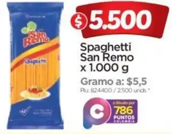 Surtimax Spaghetti San Remo 1000g oferta