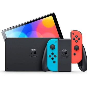 Linio Consola nintendo switch oled neon negra oferta