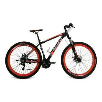 Superdroguería Olímpica Bicicleta road master storm 29 pulgadas 7 velocidades negro/naranja oferta