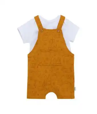 Offcorss Conjunto de overall + camiseta manga corta para recién nacido niño oferta