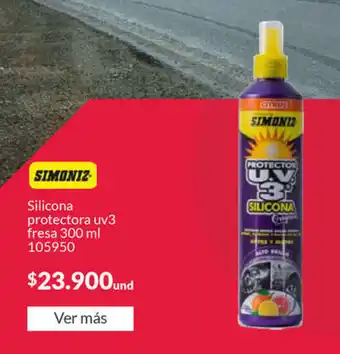 Simoniz Silicona Protectora UV3 Fresa 300ml 105950