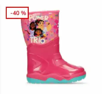 Bata Botas Fucsia Licenses Disney Elisa L Niña oferta