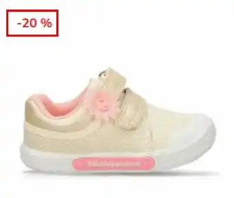 Bata Tenis Casuales Beige Bubblegummers Nucita Niña oferta