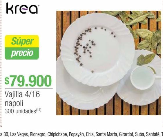 Vajilla discount krea jumbo