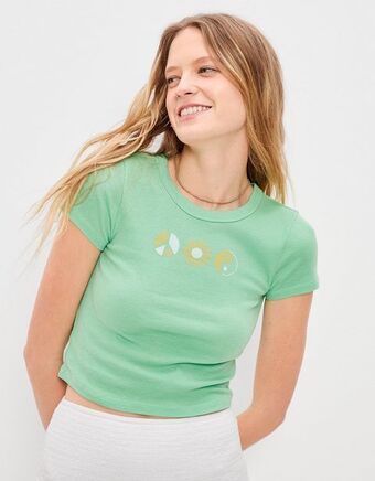 American Eagle Camiseta ae hey baby oferta