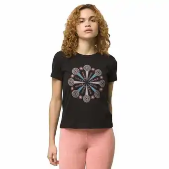 Camiseta manga corta de algodón negra watch out mujer vans