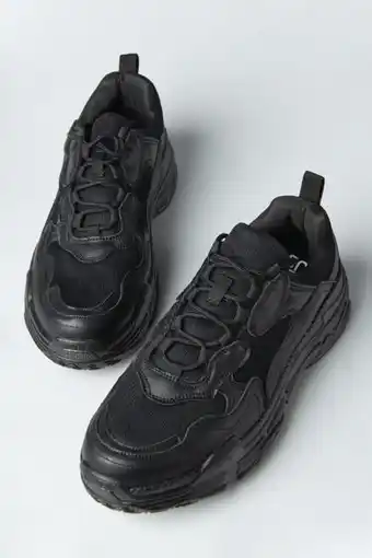 Koaj Tenis unicolores tipo chunky con materiales en contraste oferta