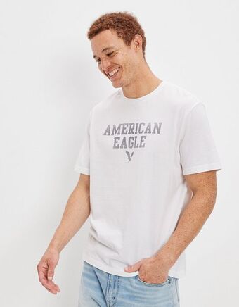 American Eagle Camiseta gráfica ae ultra suave oferta