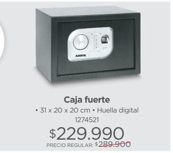 Easy Caja fuerte oferta