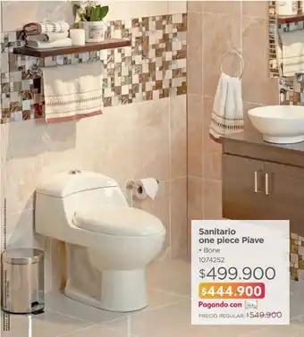 Easy Sanitario one piece piave bone oferta
