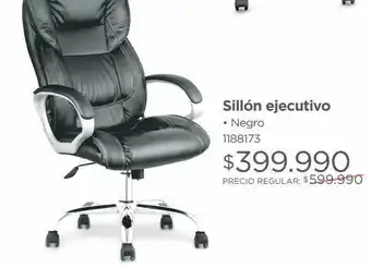 Easy Sillon ejecutivo 6646 negro oferta