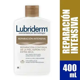 Locatel Crema corporal lubriderm reparacion intensiva x 400ml oferta