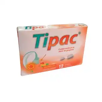 Cruz verde Tipac tabletas masticables sabor a miel limón caja x 12 oferta