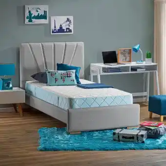 Muebles Jamar Colchón semi doble yordi blue oferta