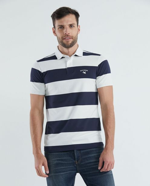 Polo con hotsell rayas horizontales