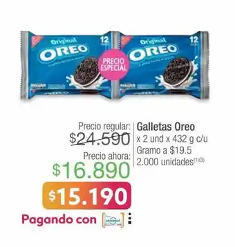 Jumbo Galletas oreo x 2un oferta