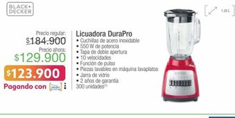 Jumbo Licuadora black & decker oferta