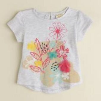 Falabella Camiseta bebé niña algodón yamp oferta