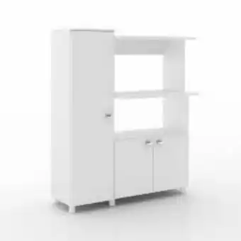 Falabella Mueble auxiliar de cocina segovia blanco oferta