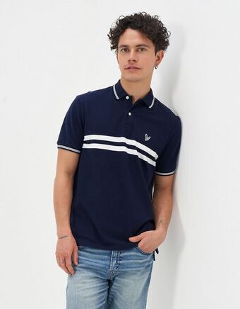 American Eagle Camiseta polo ae de rayas oferta
