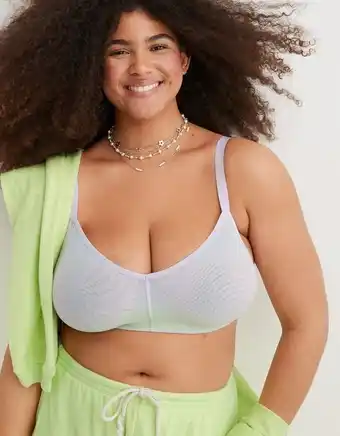 American Eagle Bralette aerie triangular de malla smoothez oferta