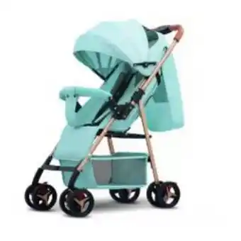 Falabella Coche para bebe con capota expandible fino reversible verde 701-3 oferta