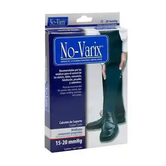 Droguerías Colsubsidio Calcetin hombre no-varix 15-20 mmhg azul talla m oferta