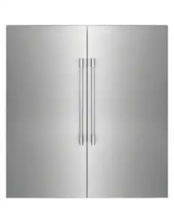 Mansión Electrodomésticos Combo twin frigidaire no frost 527 litros silver fpfu19f8wf y fpru19f8wf + trimkit oferta