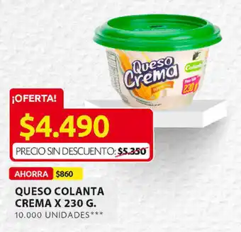 Ara Queso Colanta Crema x 230g oferta