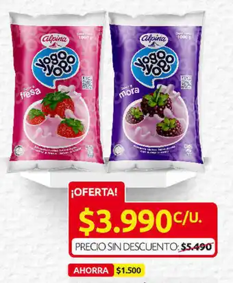 Ara Alimento Lacteo Yogo Yogo bolsa x 1.000g oferta