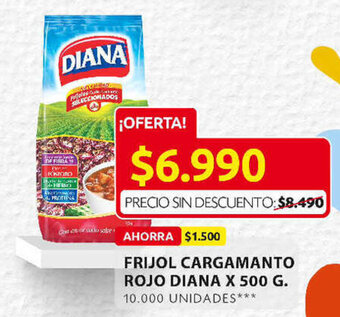 Ara Frijol Cargamanto Rojo Diana x 500g oferta