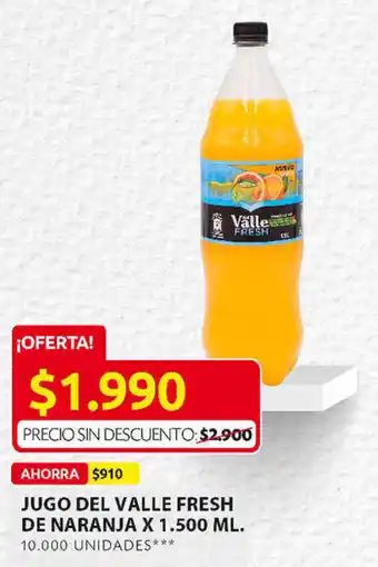 Jugo Del Valle Fresh de Naranja x 1.500ml