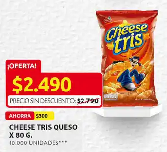 Ara Cheese Tris Queso x 80g oferta