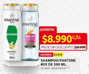 Ara Shampoo Pantene Mix de 200ml oferta