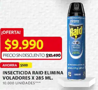 Insecticida Raid Elimina Voladores x 285ml
