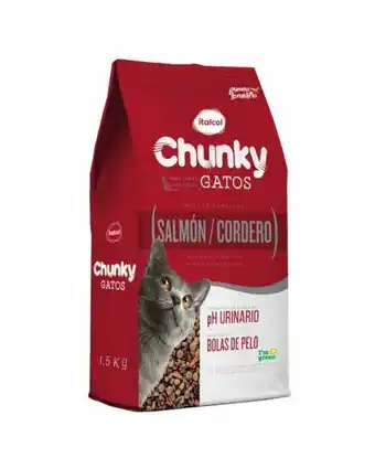 Tierragro Chunky gatos salmón y cordero oferta