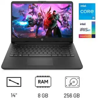 Linio Portatil hp 14 pulgadas dq2520la core i5 1135g7 8gb 256 gb win 10 prueba oferta