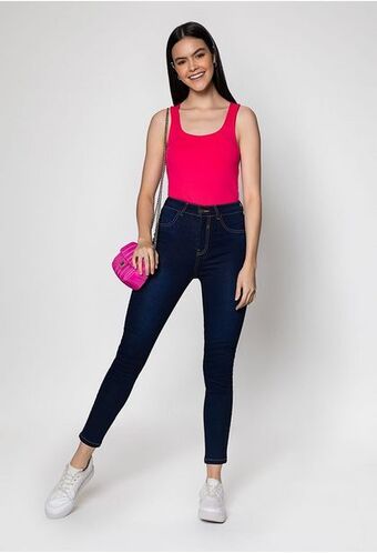 ELA Jean basico tiro alto de precio. oferta