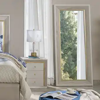 Muebles Jamar Tocador elliot blanco perla, catedral otoño oferta