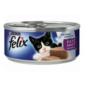 Felix lata paté pavo y menudencias x 156 gr