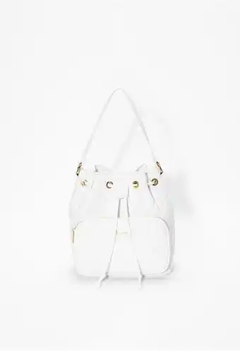 Bolso de hombro tipo bombonera acolchado
