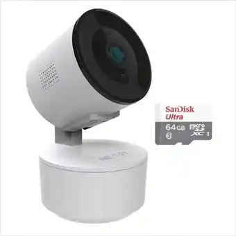 Éxito Cámara smart wifi robótica nexxt nhc p710 + micro sd 64gb oferta