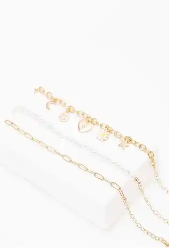 Set de pulseras x3 multiples decoracione