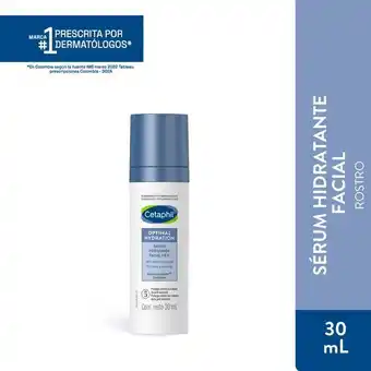 Sérum hidratante facial 48 h cetaphil optimal hydration x 30ml