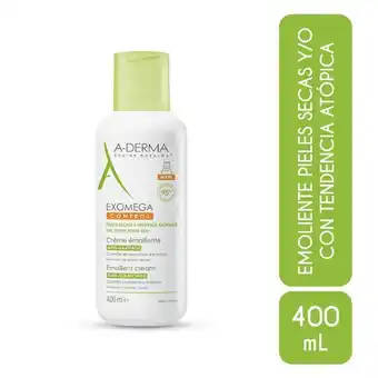 Locatel A-derma exomega control crema emoliente x 400ml oferta