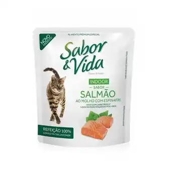 Pouch sabor y vida salmon y espinaca x 85 gr