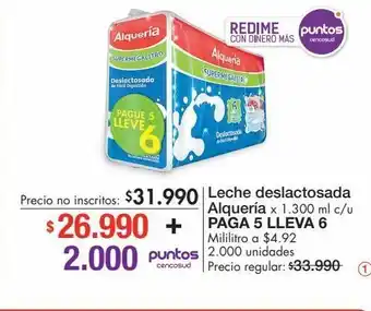 Metro Leche deslactosada oferta