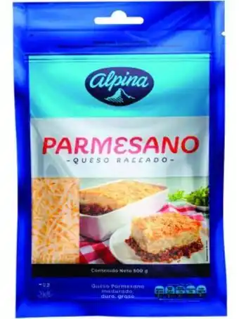 Euro Supermercados Queso parmesano rallado  x 500gr alpina oferta