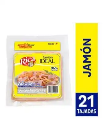 Jamon ideal rica*400gr